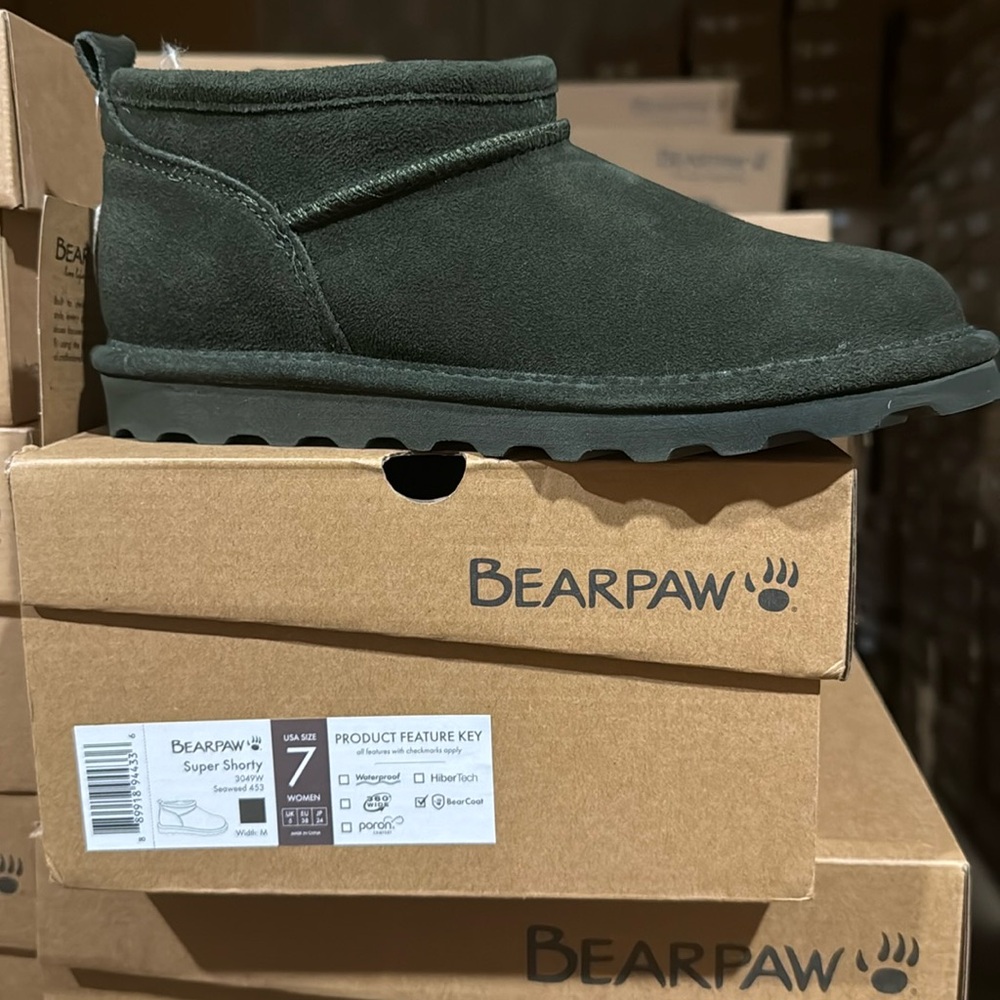 Bearpaw Super Shorty Seaweed